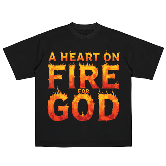 A Heart on Fire for God (Tee)