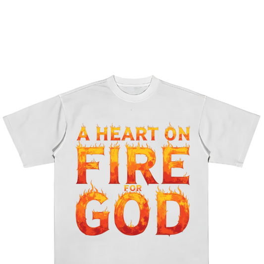 A Heart on Fire for God (Tee)